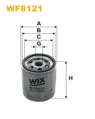 Wix Filters Brandstoffilter WF8121