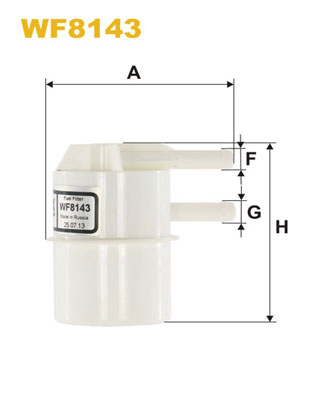 Wix Filters Brandstoffilter WF8143