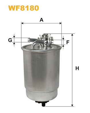 Wix Filters Brandstoffilter WF8180