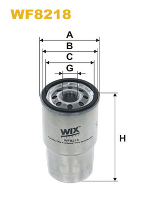 Wix Filters Brandstoffilter WF8218