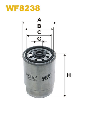 Wix Filters Brandstoffilter WF8238