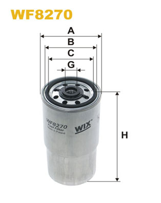 Wix Filters Brandstoffilter WF8270