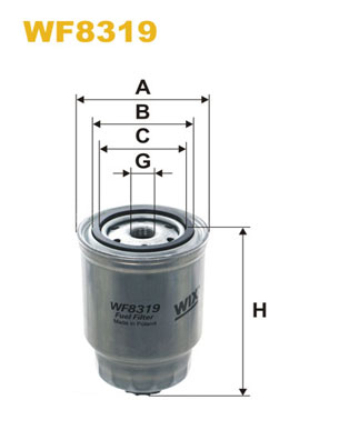 Wix Filters Brandstoffilter WF8319