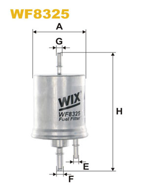 Wix Filters Brandstoffilter WF8325