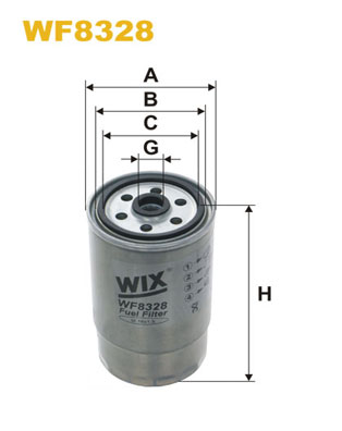 Wix Filters Brandstoffilter WF8328