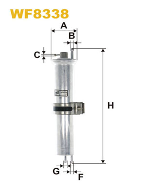 Wix Filters Brandstoffilter WF8338