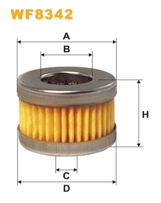 Wix Filters Brandstoffilter WF8342