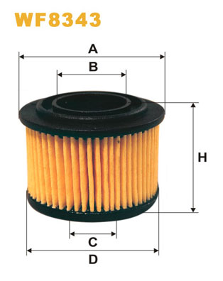 Wix Filters Brandstoffilter WF8343