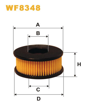 Wix Filters Brandstoffilter WF8348