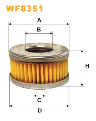 Wix Filters Brandstoffilter WF8351