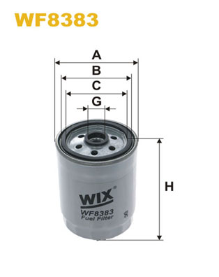 Wix Filters Brandstoffilter WF8383