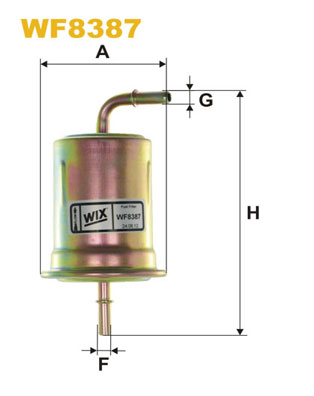 Wix Filters Brandstoffilter WF8387