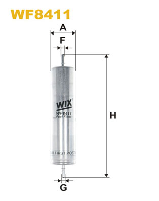 Wix Filters Brandstoffilter WF8411