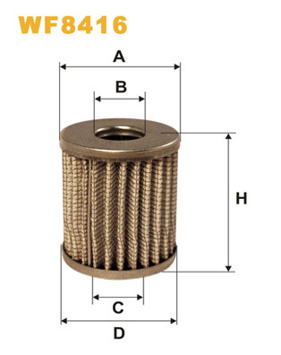 Wix Filters Brandstoffilter WF8416