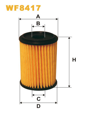 Wix Filters Brandstoffilter WF8417