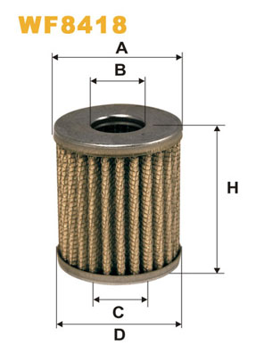 Wix Filters Brandstoffilter WF8418