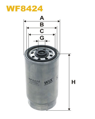Wix Filters Brandstoffilter WF8424