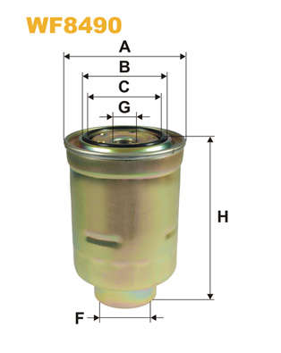 Wix Filters Brandstoffilter WF8490