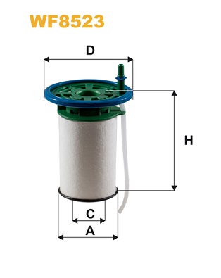 Wix Filters Brandstoffilter WF8523