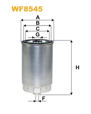 Wix Filters Brandstoffilter WF8545