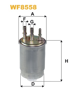 Wix Filters Brandstoffilter WF8558