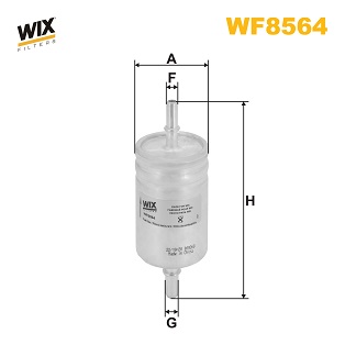 Wix Filters Brandstoffilter WF8564