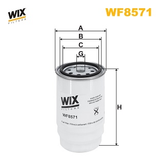 Wix Filters Brandstoffilter WF8571