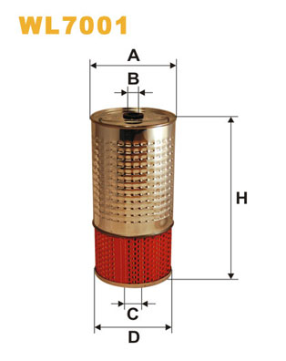 Wix Filters Oliefilter WL7001