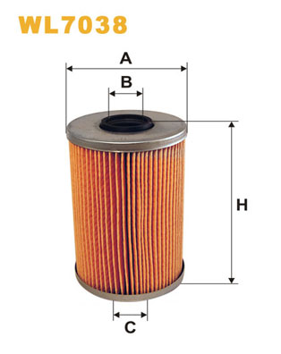 Wix Filters Oliefilter WL7038