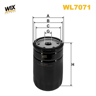 Wix Filters Oliefilter WL7071