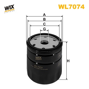 Wix Filters Oliefilter WL7074