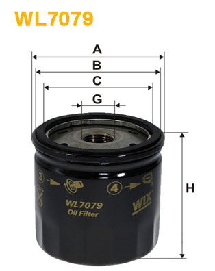 Wix Filters Oliefilter WL7079