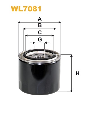 Wix Filters Oliefilter WL7081