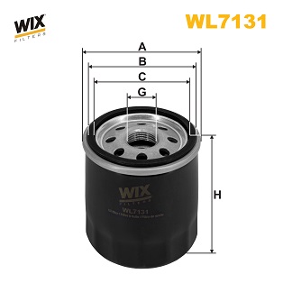 Wix Filters Oliefilter WL7131