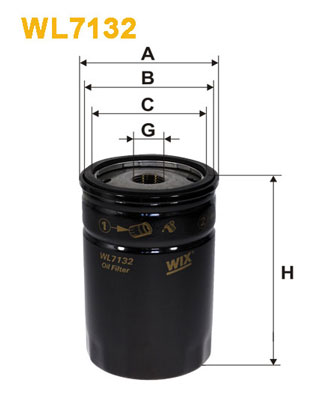 Wix Filters Oliefilter WL7132