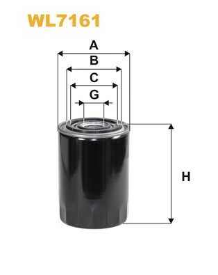 Wix Filters Oliefilter WL7161