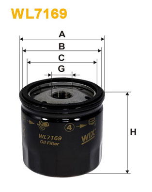 Wix Filters Oliefilter WL7169