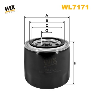 Wix Filters Oliefilter WL7171