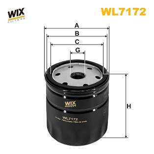 Wix Filters Oliefilter WL7172