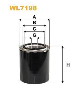 Wix Filters Oliefilter WL7198