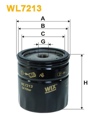 Wix Filters Oliefilter WL7213