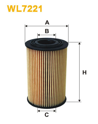 Wix Filters Oliefilter WL7221