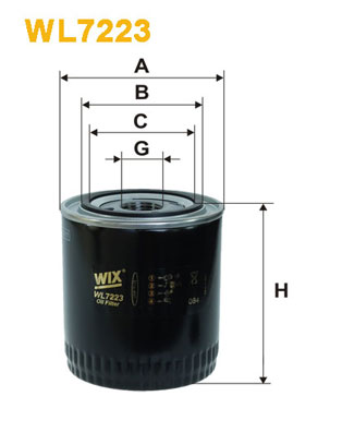 Wix Filters Oliefilter WL7223
