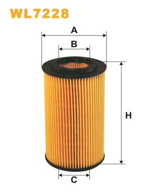 Wix Filters Oliefilter WL7228