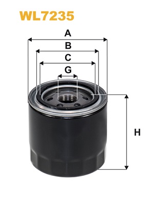 Wix Filters Oliefilter WL7235