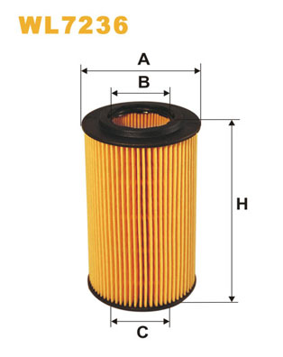 Wix Filters Oliefilter WL7236