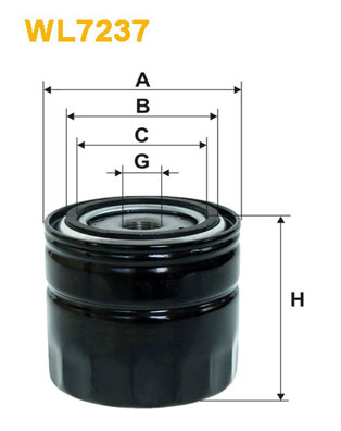 Wix Filters Oliefilter WL7237