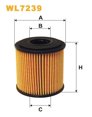 Wix Filters Oliefilter WL7239