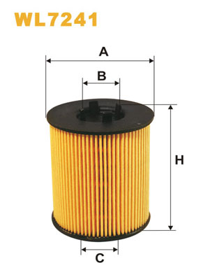 Wix Filters Oliefilter WL7241