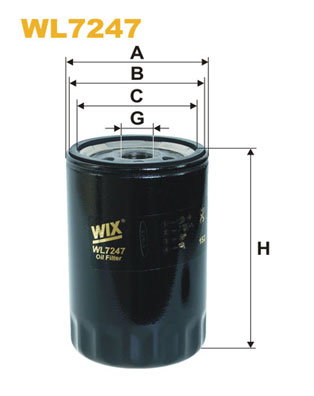 Wix Filters Oliefilter WL7247
